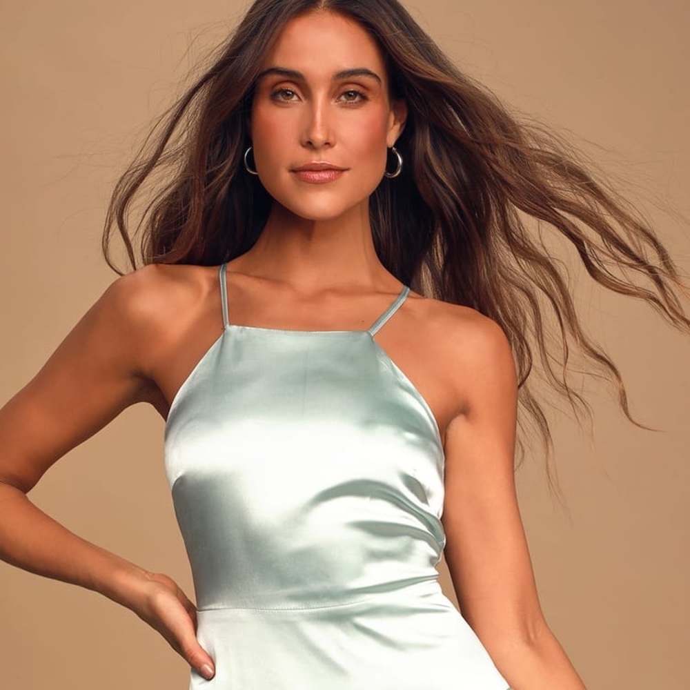 Lulus “Give Us A Twirl” Ruffle Layered Midi Dress - Picture 8 of 11